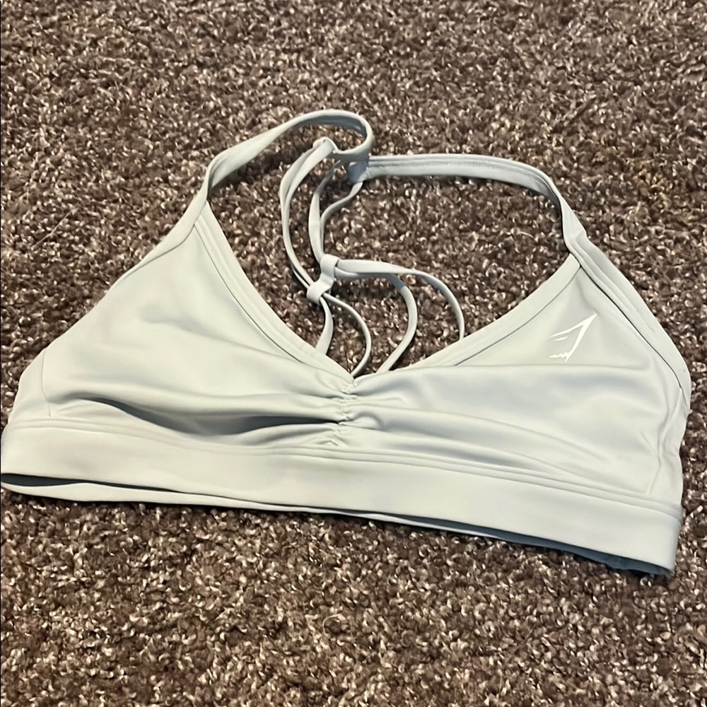 Gymshark Light Gray Sports Bra